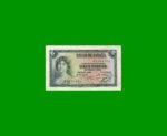 BILLETE DE ESPAÑA 5 PESETAS, PICK 85, AÑO 1935, ESTADO BUENO+ .-