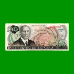 BILLETE DE COSTA RICA 100 COLONES, PICK 248b, AÑO 1988, ESTADO MUY BUENO+ .-