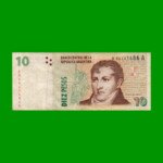 REPOSICION BILLETE CONVERTIBLE SEGUNDO DISEÑO $ 10,00, BOT 3434, ESTADO MUY BUENO- .-
