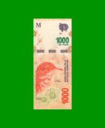 PESOS 3er DISEÑO $1.000,00, COL NEW, SERIE X, ESTADO SIN CIRCULAR.-