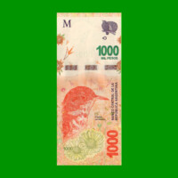 PESOS 3er DISEÑO $1.000,00, COL NEW, SERIE DA, ESTADO SIN CIRCULAR.-