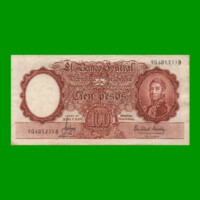MONEDA NACIONAL $100,00, BOT 2071a, AÑO 1965, ESTADO MUY BUENO.-