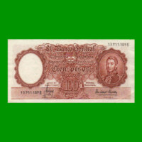MONEDA NACIONAL $100,00, BOT 2073a, AÑO 1966, ESTADO MUY BUENO+ .-