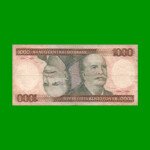 BILLETE DE BRASIL 1.000 CRUZEIROS, PICK 201a, AÑO 1981, ESTADO BUENO.-