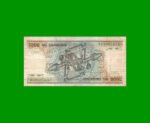 BILLETE DE BRASIL 1.000 CRUZEIROS, PICK 201c, AÑO 1985, ESTADO BUENO.- - Imagen 2
