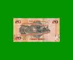 BILLETE DE SIERRA LEONA 20 LEONES, PICK 38, AÑO 2022, ESTADO SIN CIRCULAR.- - Imagen 2
