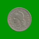 MONEDA DE ARGENTINA, M$N 2DA CIRCULACION, 0,10 CTVOS, AÑO 1921, ESTADO USADA.- - Imagen 2