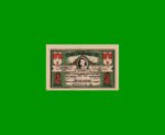 BILLETE DE ALEMANIA NOTGELD MUNICIPIO DE BAD DRIBURG 2 MARCOS, M. M. 292.1, ESTADO EXCELENTE.-
