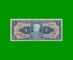 BILLETE DE BRASIL 1 CRUZEIRO, PICK 150c, AÑO 1956, ESTADO EXCELENTE- .-