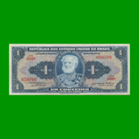 BILLETE DE BRASIL 1 CRUZEIRO, PICK 150c, AÑO 1956, ESTADO EXCELENTE- .-