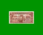 BILLETE DE URUGUAY $1,00, PICK 35c, SERIE D, ESTADO BUENO+ .-
