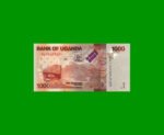 BILLETE DE UGANDA 1.000 SHILLINGS, PICK 49, AÑO 2021, ESTADO SIN CIRCULAR.-