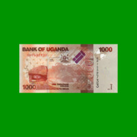 BILLETE DE UGANDA 1.000 SHILLINGS, PICK 49, AÑO 2021, ESTADO SIN CIRCULAR.-