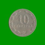 MONEDA DE ARGENTINA, M$N 2DA CIRCULACION, 0,10 CTVOS, AÑO 1921, ESTADO USADA.-