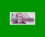 BILLETE DE BULGARIA 50 LEV, PICK 101 ESTADO SIN CIRCULAR.-