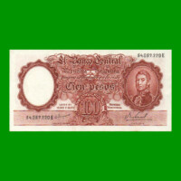 MONEDA NACIONAL $100,00, BOT 2078, AÑO 1967, ESTADO EXCELENTE+ .-