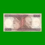 BILLETE DE BRASIL 5.000 CRUZEIROS, PICK 202a, AÑO 1981, ESTADO BUENO.-