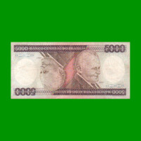 BILLETE DE BRASIL 5.000 CRUZEIROS, PICK 202c, AÑO 1984, ESTADO MUY BUENO.-