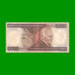 BILLETE DE BRASIL 5.000 CRUZEIROS, PICK 202c, AÑO 1984, ESTADO BUENO.-