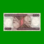 BILLETE DE BRASIL 5.000 CRUZEIROS, PICK 202a, AÑO 1981, ESTADO MUY BUENO.-