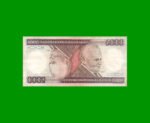 BILLETE DE BRASIL 5.000 CRUZEIROS, PICK 202d, AÑO 1985, ESTADO MUY BUENO- .-
