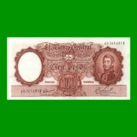 MONEDA NACIONAL $100,00, BOT 2082, AÑO 1968, ESTADO EXCELENTE+ .-