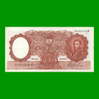 MONEDA NACIONAL $100,00, BOT 2083, AÑO 1969, ESTADO EXCELENTE.-