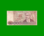 BILLETE DE BRASIL 50.000 CRUZEIROS, PICK 204a, AÑO 1984, ESTADO BUENO.-