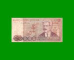 BILLETE DE BRASIL 50.000 CRUZEIROS, PICK 204c, AÑO 1985, ESTADO BUENO.-