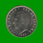 MONEDA DE ESPAÑA 5 PASETAS CONMEMORATIVA, AÑO 1980, ESTADO NUEVA.- - Imagen 2