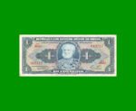 BILLETE DE BRASIL 1 CRUZEIRO, PICK 150d, AÑO 1958, ESTADO EXCELENTE- .-