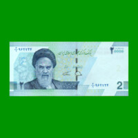 BILLETE DE IRAN 20.000 RIALS, PICK 161, AÑO 2022, ESTADO SIN CIRCULAR.-