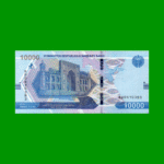 BILLETE DE UZBEKISTAN 10.000 SUM, PICK 89, AÑO 2021, ESTADO SIN CIRCULAR.-