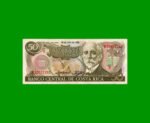 BILLETE DE COSTA RICA 50 COLONES, PICK 257, AÑO 1992, ESTADO MUY BUENO+ .-