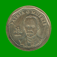 MONEDA DE CUBA 1 PESO, AÑO 2013, ESTADO NUEVA.-