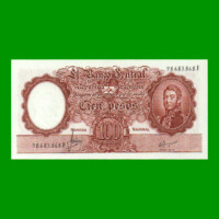 MONEDA NACIONAL $100,00, BOT 2085, AÑO 1969, ESTADO EXCELENTE+ .-