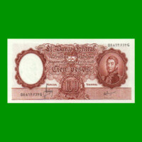 MONEDA NACIONAL $100,00, BOT 2086, AÑO 1969, ESTADO EXCELENTE+ .-