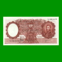 MONEDA NACIONAL $100,00, BOT 2086, AÑO 1969, ESTADO SIN CIRCULAR.-
