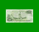 PESOS LEY 18.188 $500,00, BOT 2430b, AÑO 1981, ESTADO MUY BUENO.- - Imagen 2
