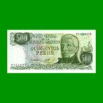 PESOS LEY 18.188 $500,00, BOT 2427, AÑO 1979, ESTADO SIN CIRCULAR.-