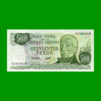 PESOS LEY 18.188 $500,00, BOT 2427a, AÑO 1979, ESTADO SIN CIRCULAR.-