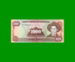 BILLETE DE NICARAGUA 1.000 CORDOBAS, PICK 156b, ESTADO SIN CIRCULAR.-