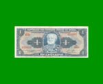 BILLETE DE BRASIL 1 CRUZEIRO, PICK 150d, AÑO 1958, ESTADO EXCELENTE.-