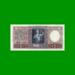 MONEDA NACIONAL $ 1,00, BOT 1909, AÑO 1952, ESTADO EXCELENTE+ .-
