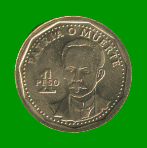 MONEDA DE CUBA 1 PESO, AÑO 2014, ESTADO NUEVA.-