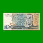 BILLETE DE BRASIL 100 CRUZADOS, PICK 211a, AÑO 1986, ESTADO MUY BUENO- .-
