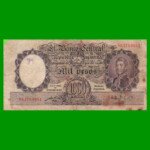 MONEDA NACIONAL $1.000,00, BOT 2132, NUMEROS ROJOS, AÑO 1951, ESTADO BUENO.-