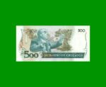 BILLETE DE BRASIL 500 CRUZADOS, PICK 212c, AÑO 1987, ESTADO SIN CIRCULAR.- - Imagen 2