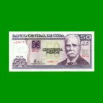 BILLETE DE CUBA $50,00 PICK 123e, AÑO 2008, ESTADO SIN CIRCULAR.-