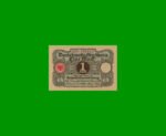 BILLETE DE ALEMANIA 1 MARCO, PICK 58, AÑO 1920, ESTADO SIN CIRCULAR.-